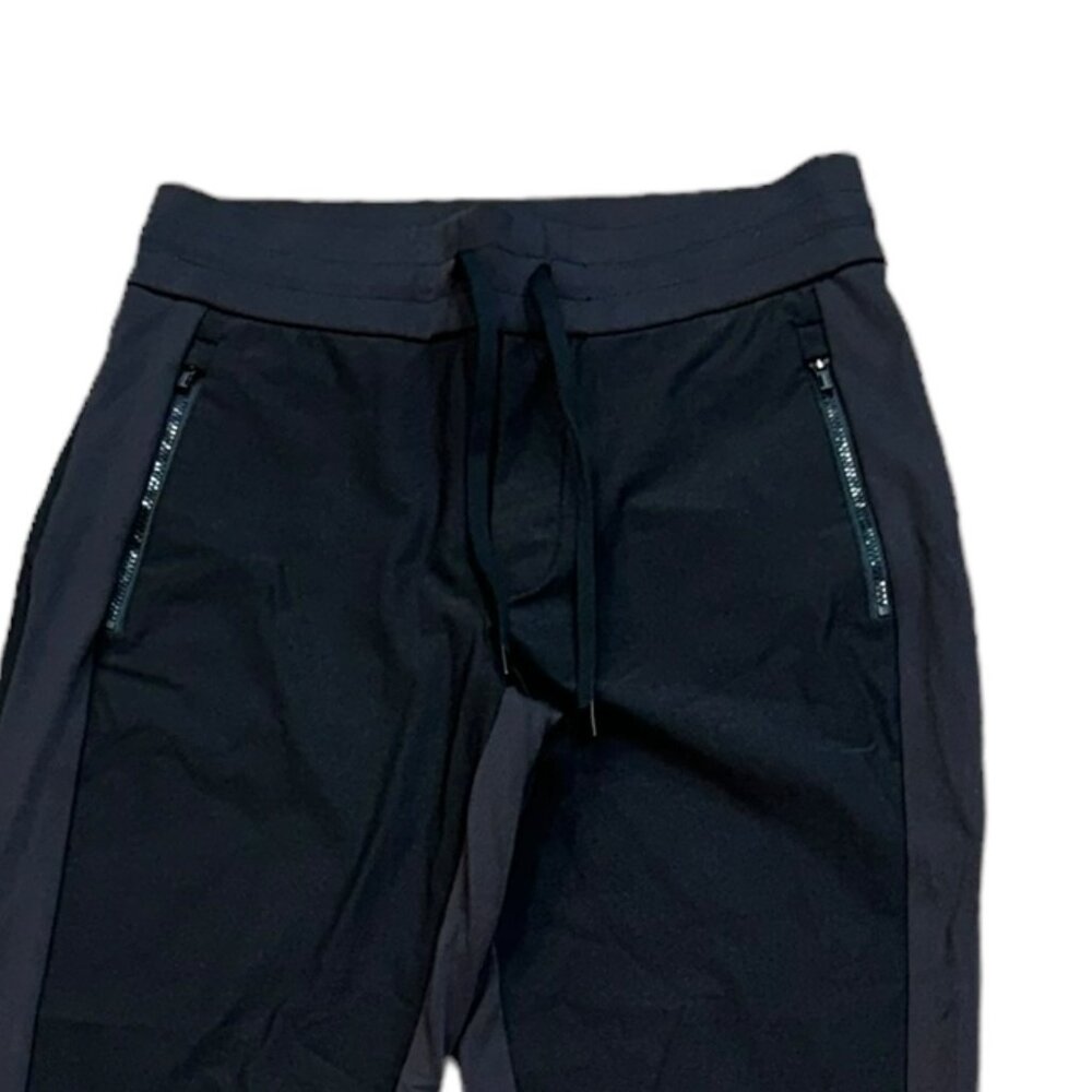 Athleta Headland Hybrid Mid Rise Jogger Black SZ 4 S/486183-00 Athletic Workout - Picture 2 of 9